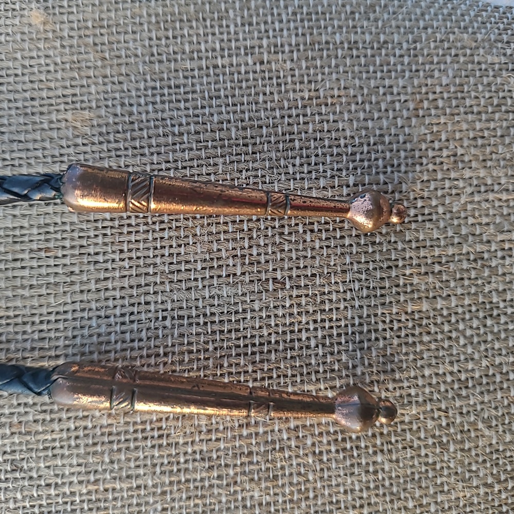 Solid Copper Bolo Tie - image 3